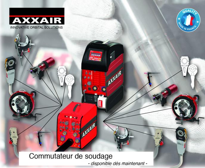 Switchbox AXXAIR for orbital welding